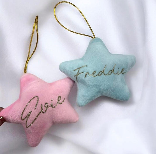 Personalised Star Decoration