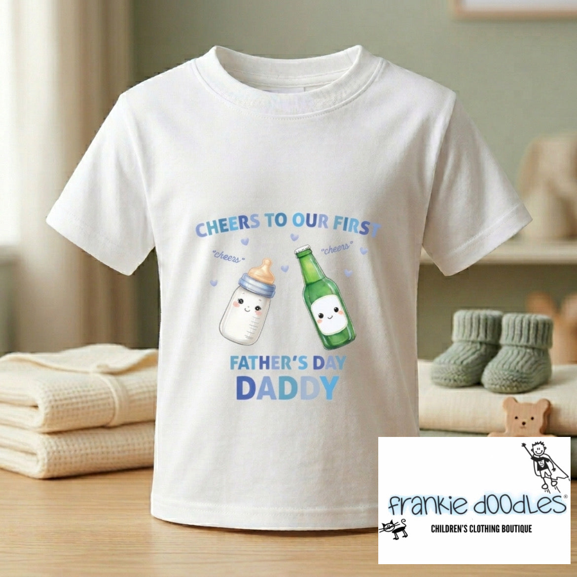 "Cheers to Our First Father’s Day" T Shirt