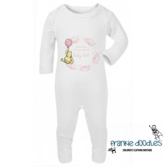 Welcome to the World – Newborn Baby Grow