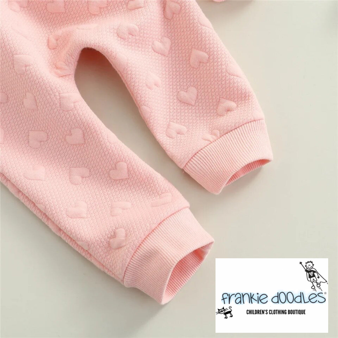 Baby Girls Hearts & Bow Knot Set