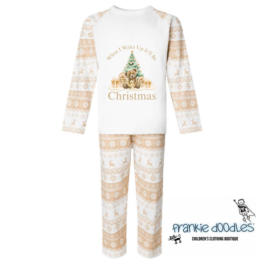“When I wake up…” Christmas Pyjamas