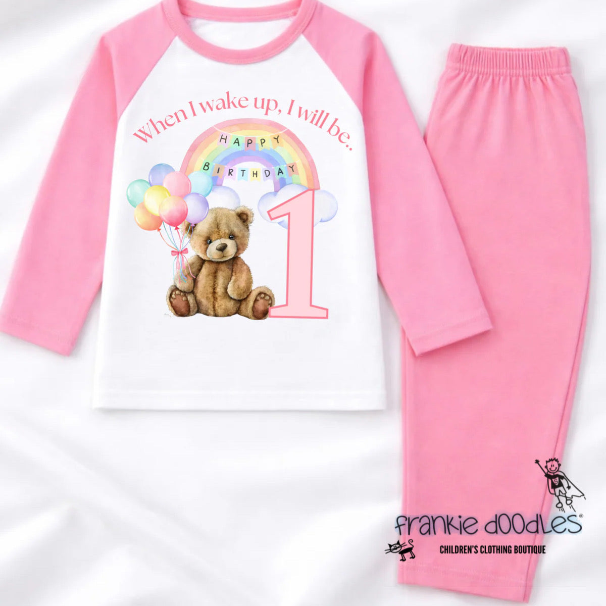 "When I Wake Up" Pink Bear