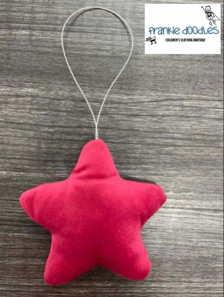 Personalised Star Decoration