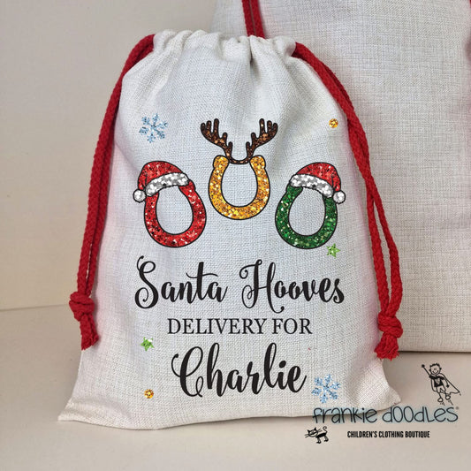 Personalised Christmas Sacks for Horses