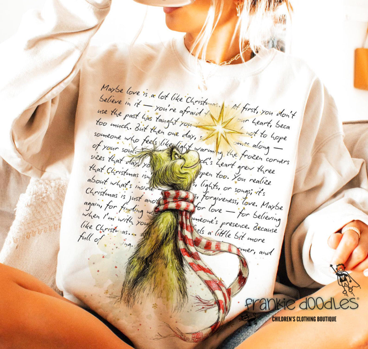 A Heartwarming Festive Sweatshirt