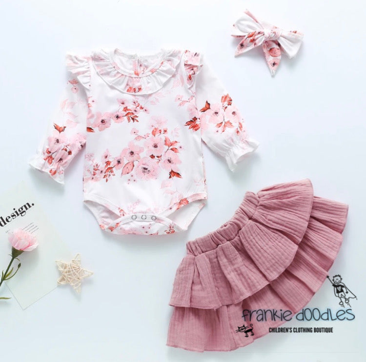 Baby Girl 3 Piece Set