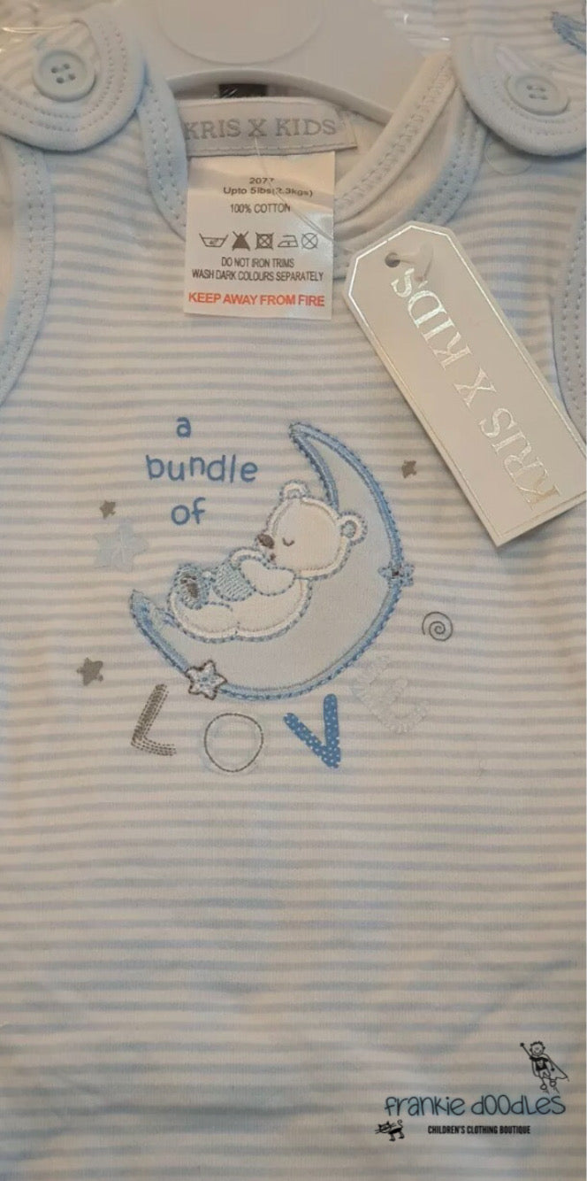 Baby Boy Dungaree Set