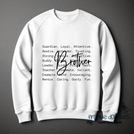 My Amazing Brother Definition Sweatshirt