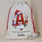 Small Personalised Christmas Sack — 30x40cm