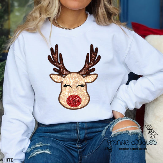 Reindeer Sparkle Sweatshirt