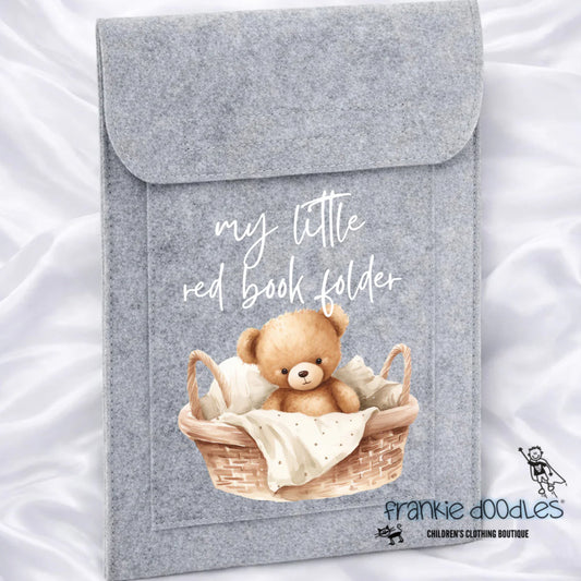 "My Little Red Book" Felt Folder