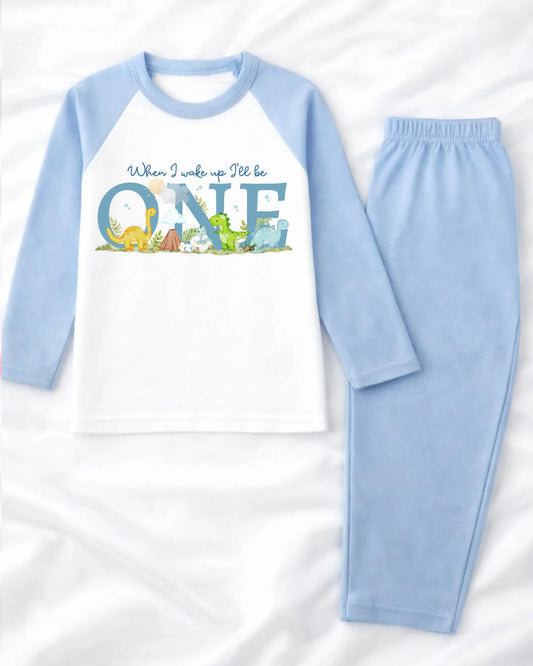 “When I Wake Up” Blue Dino