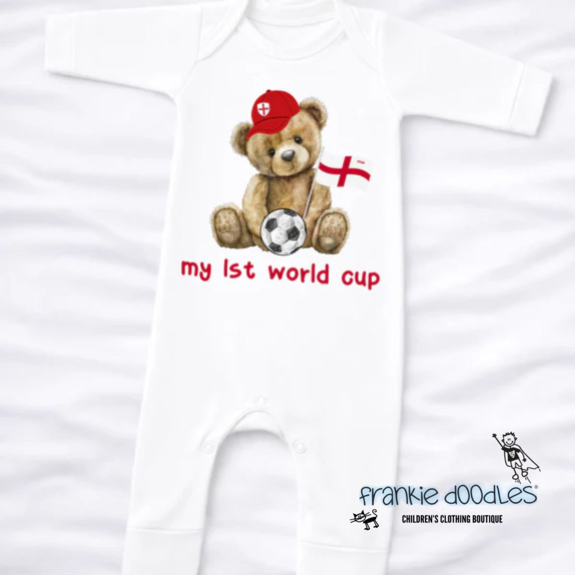 "My 1st World Cup" Sleepsuit
