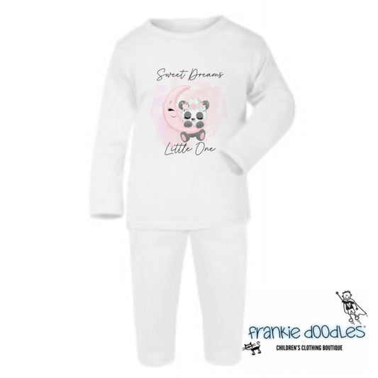 Frankie Doodles "Sweet Dreams" Panda Pyjamas