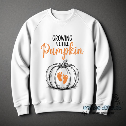 “Growing a Little Pumpkin” Sweatshirt