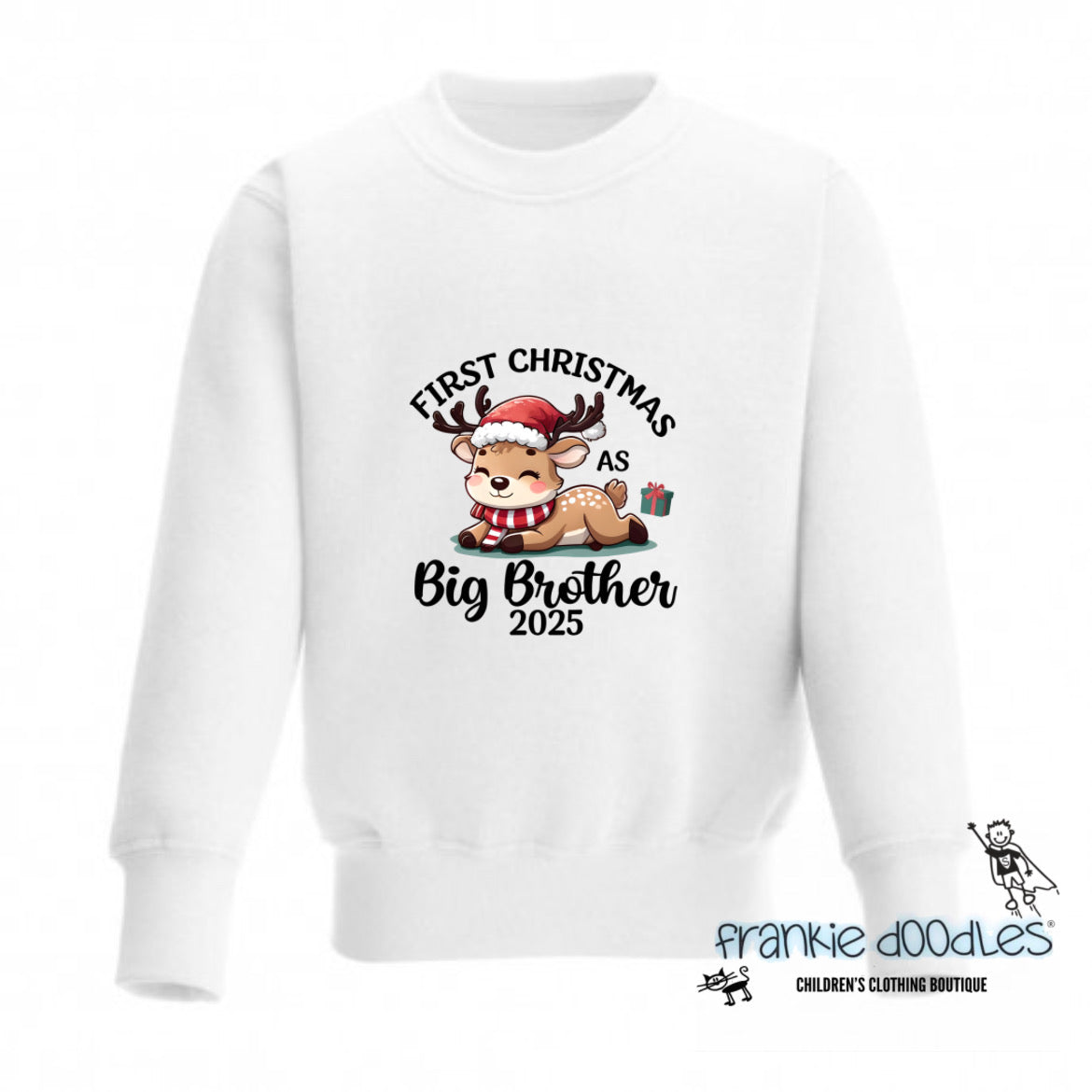 “First Christmas as Big Brother” Sweat Shirt