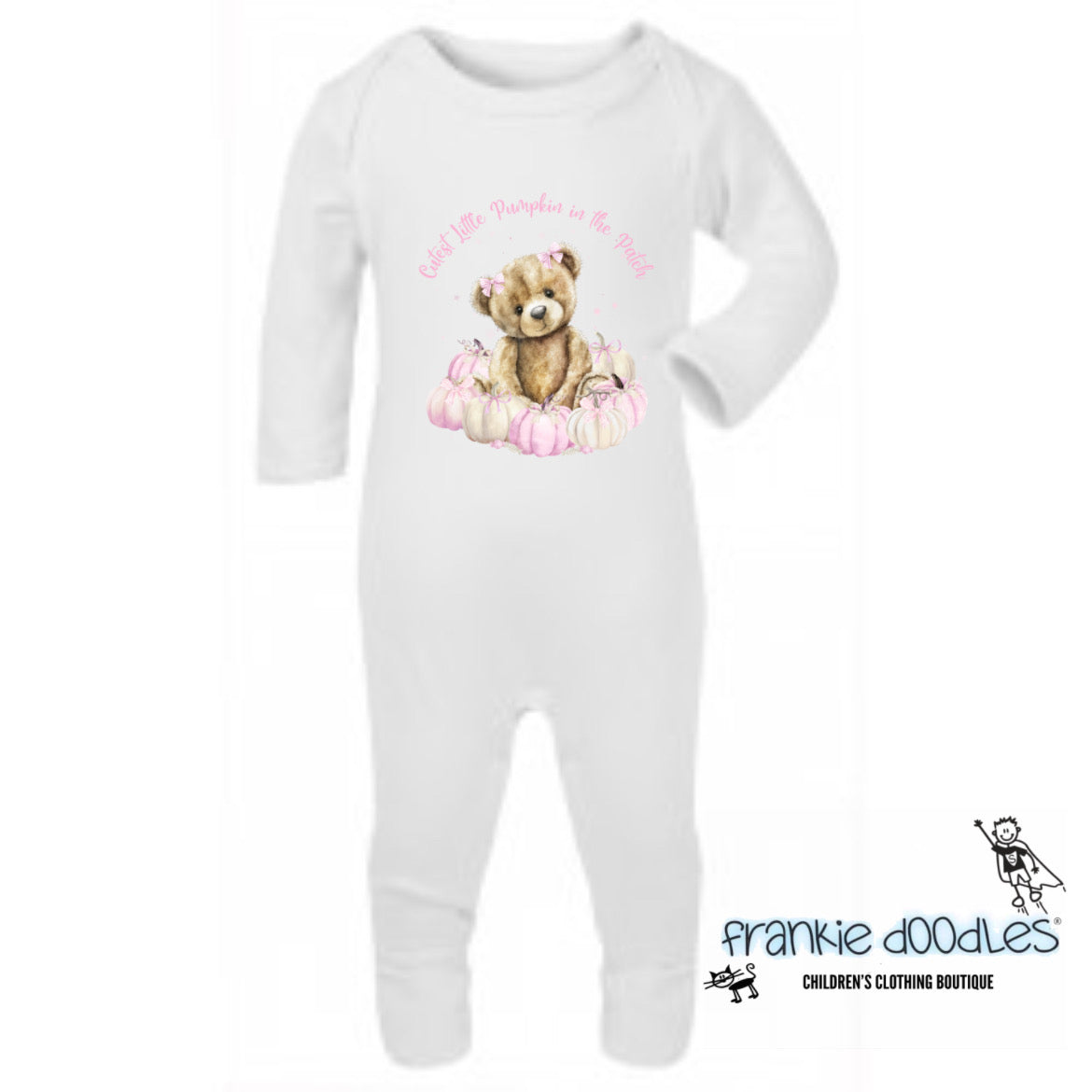 "Cutest Little Pumpkin in the Patch" Sleepsuit