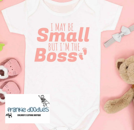 “I May Be Small…” Baby Cotton Vest