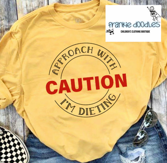 “Approach With Caution” T Shirt