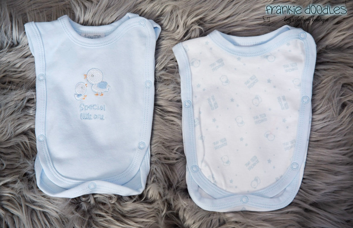 Neonatal Wrap-Over Baby Vests