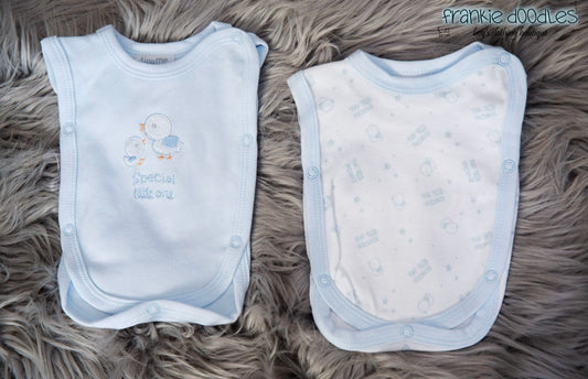 Neonatal Wrap-Over Baby Vests
