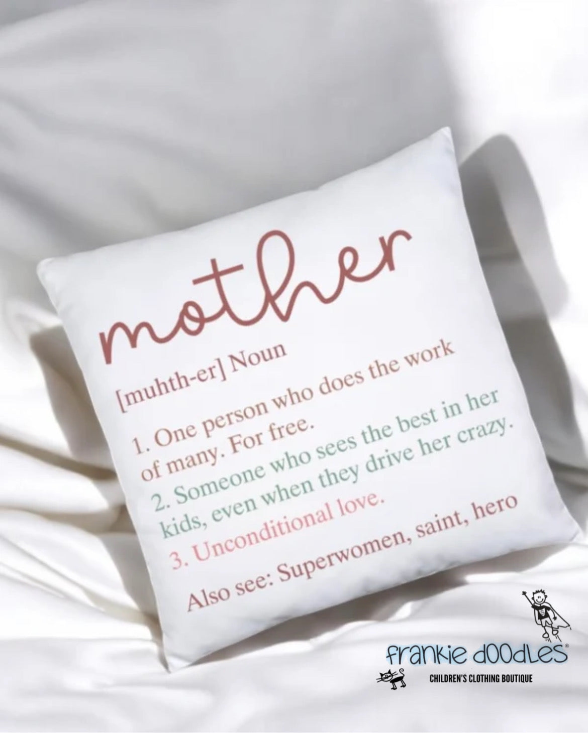 Mother Definition Cushion Cover