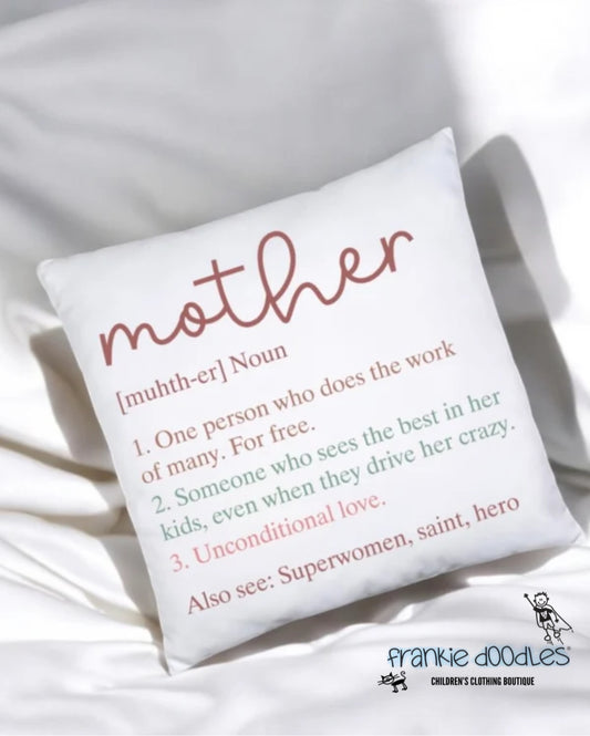 Mother Definition Cushion Cover