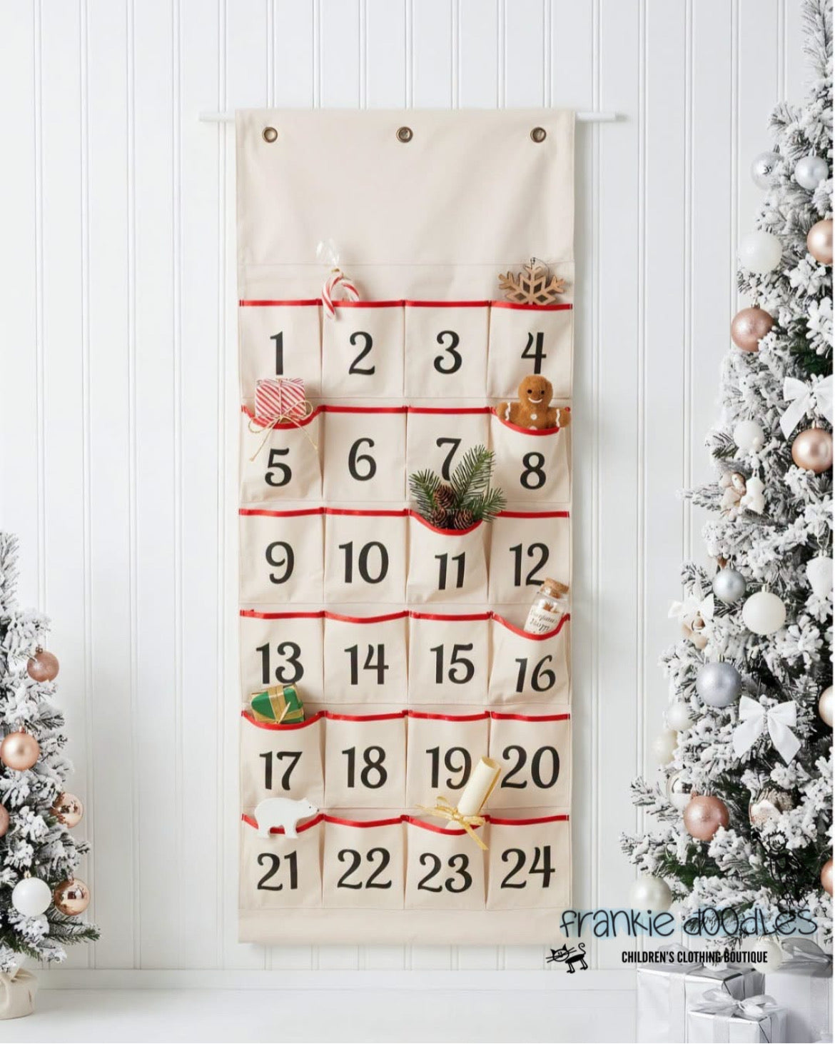 Personalised Teddy Advent Calendar