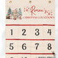 Personalised Canvas Advent Calendar — 24 Pockets