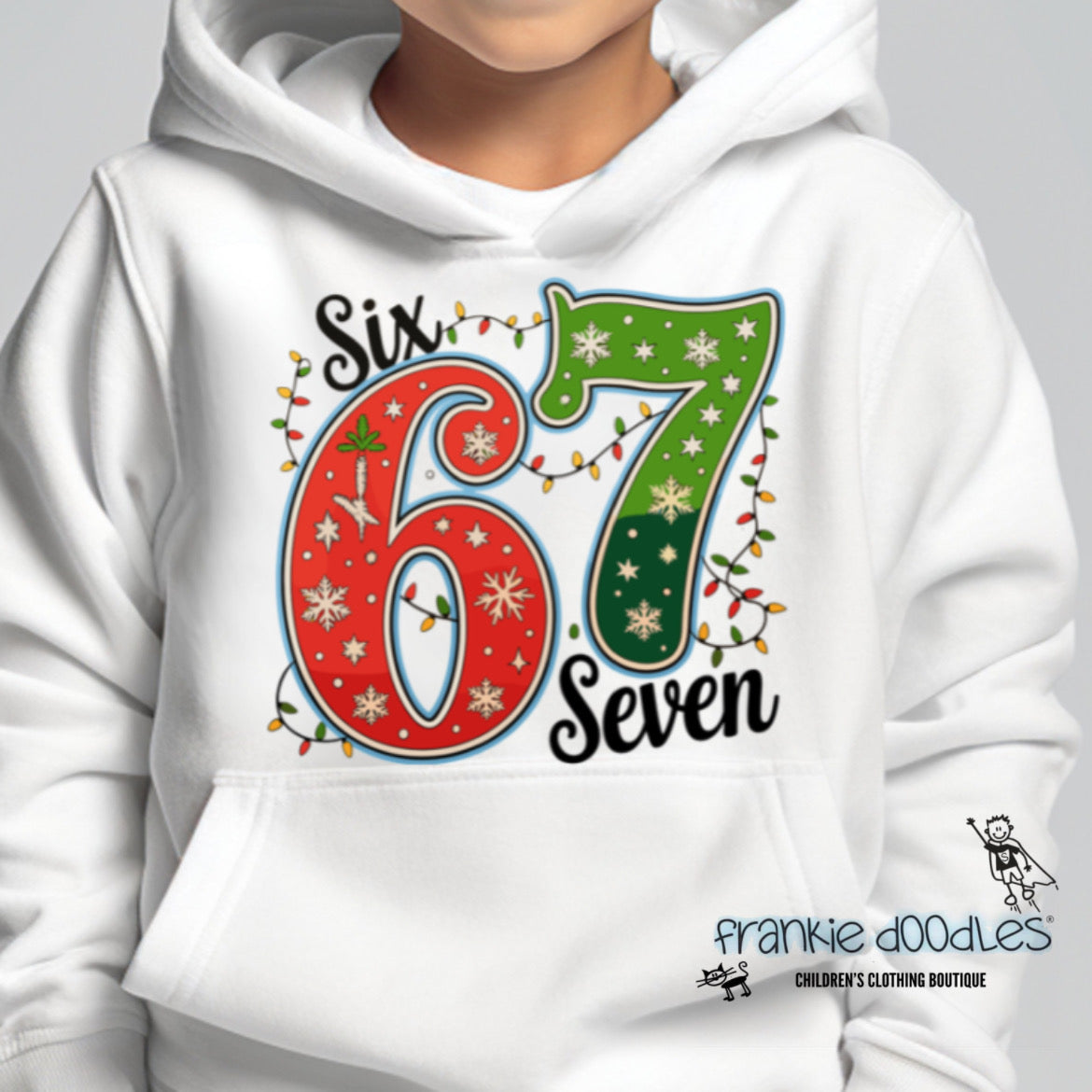 The "Six/Seven" Christmas Hoodie!