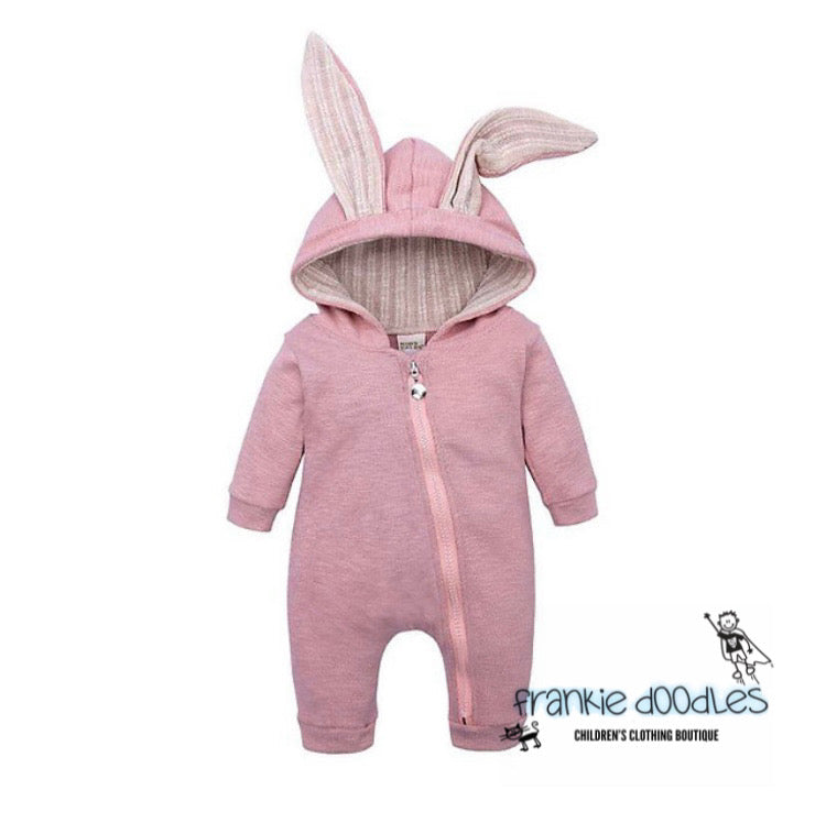 Pink Bunny Onesie