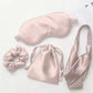 Satin Eye Mask & Hair Set