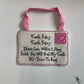 Tooth Fairy Pouch Pink