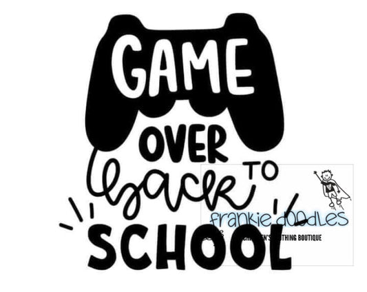 “Back To School” Gamer T Shirt